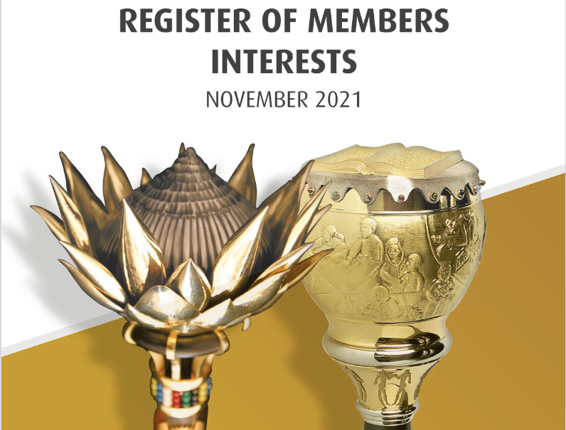 2021 Register of Members' Interests